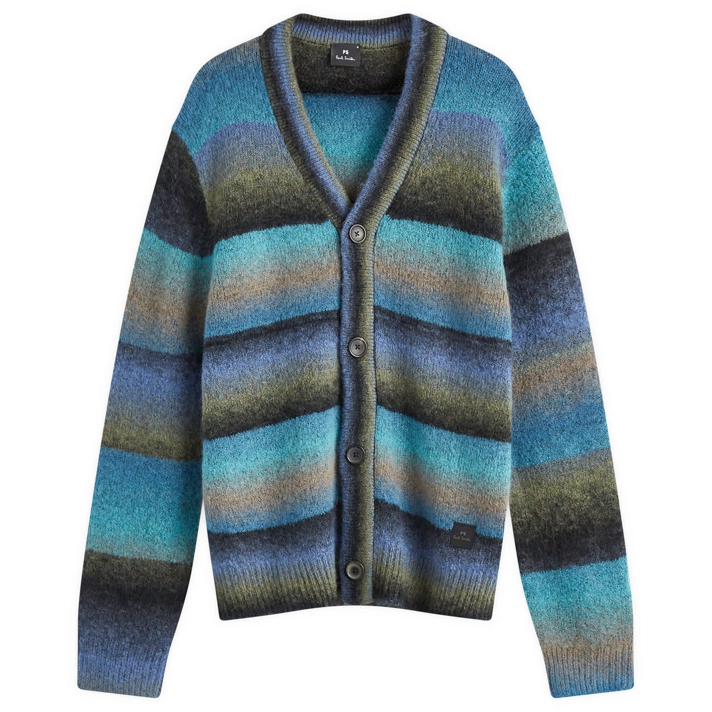 Multi Stripe Cardigan