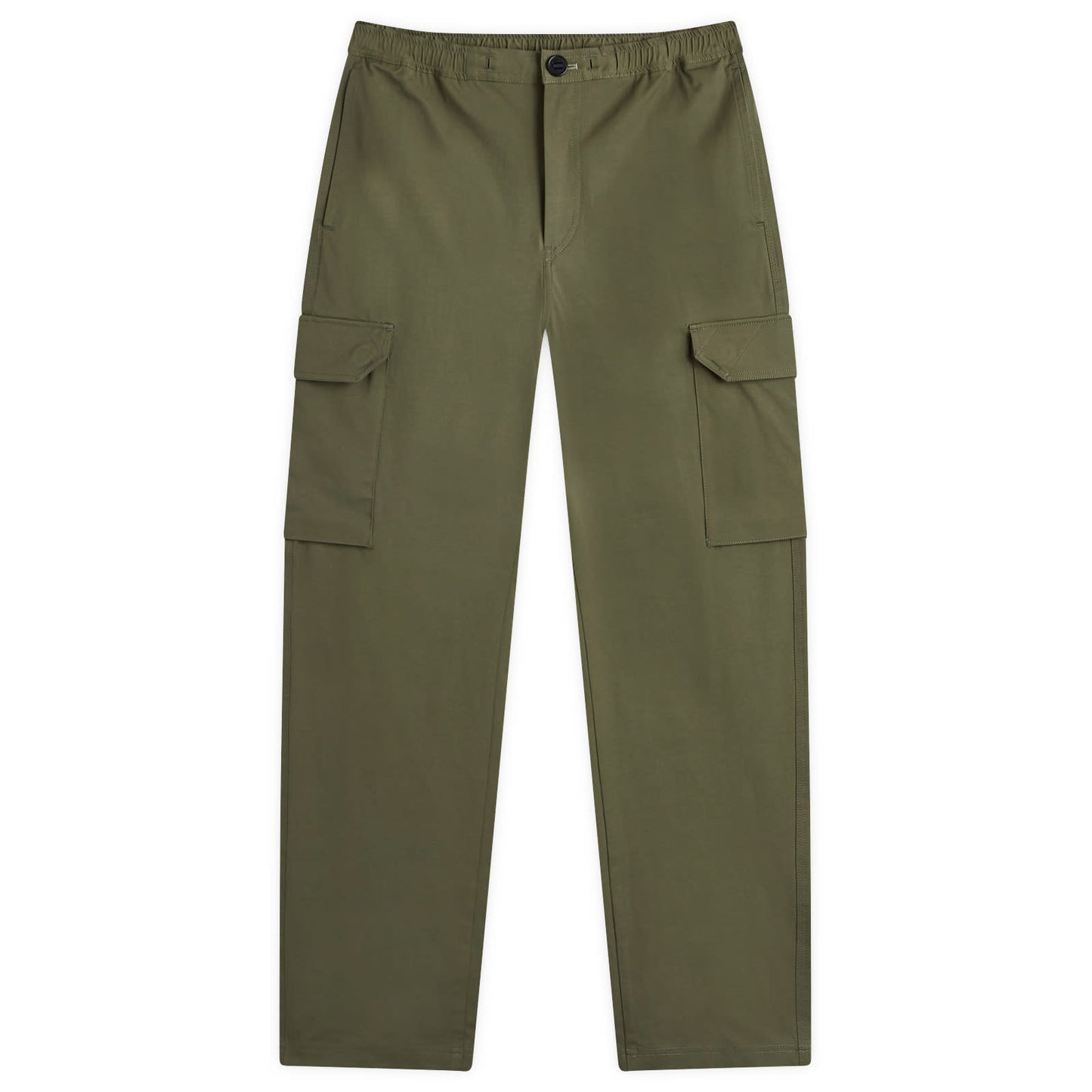 Elastic Waist Cargo Pants