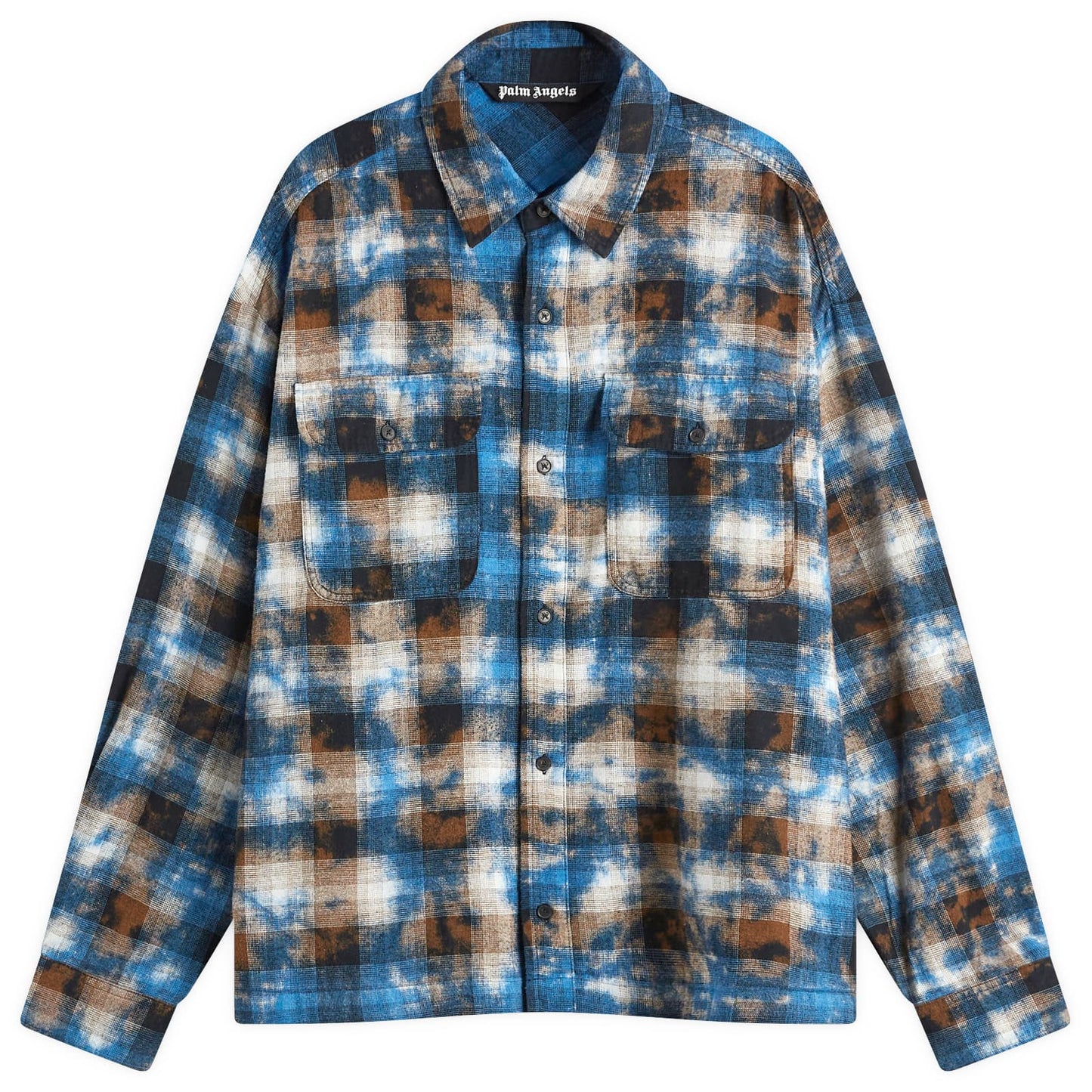 Curved Logo Check Shirt