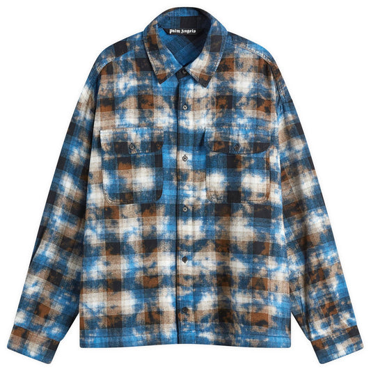 Curved Logo Check Shirt