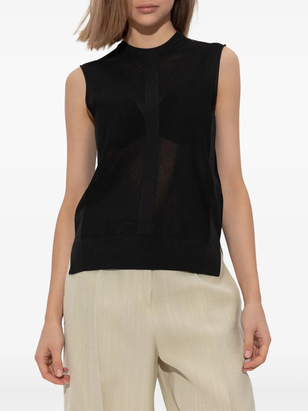 Round-Neck Top