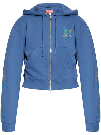 Logo-Print Cardigan