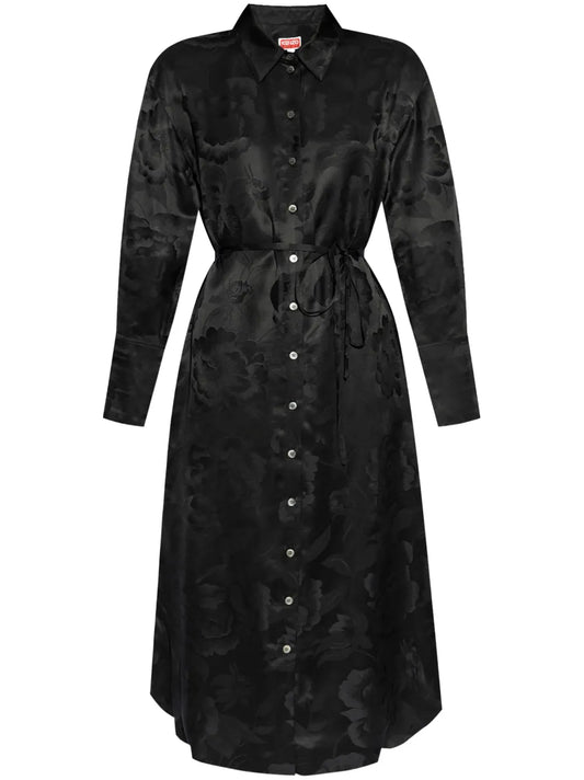 Jacquard Shirt Dress