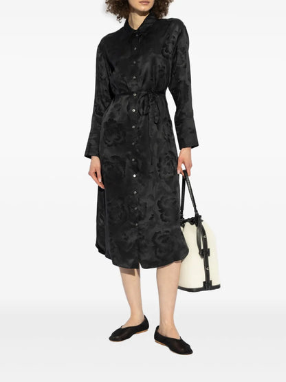 Jacquard Shirt Dress
