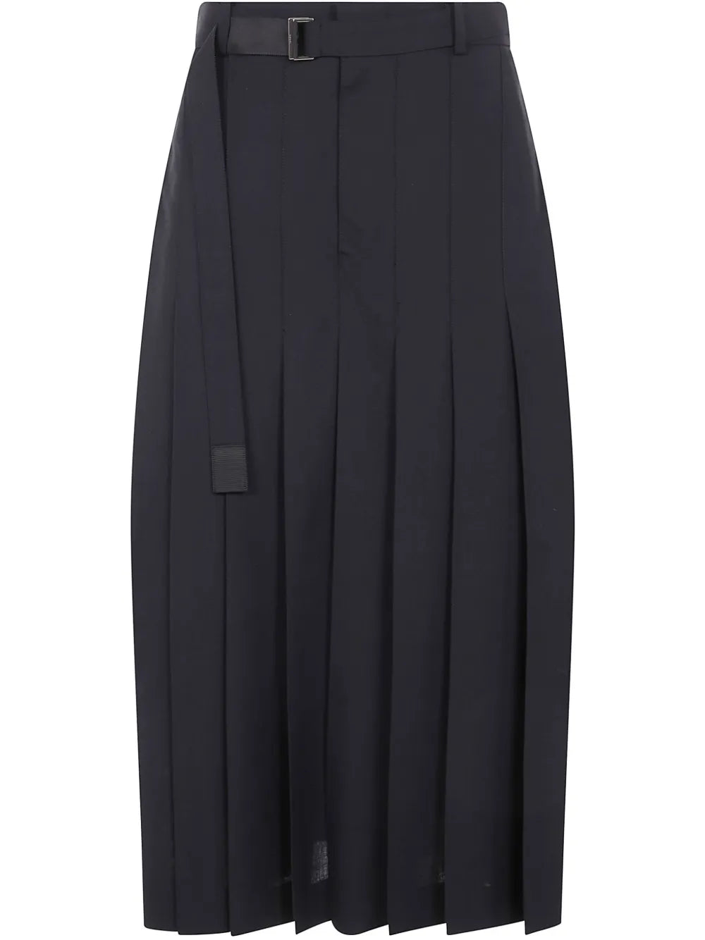 Pleated Midi Skirt
