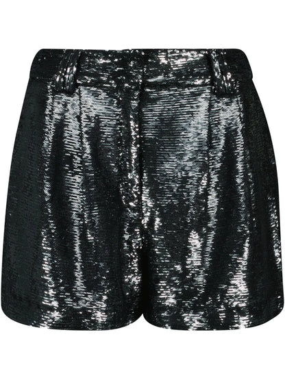 Sequin-Embellished Shorts