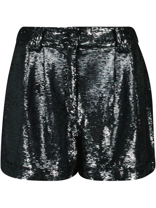 Sequin-Embellished Shorts