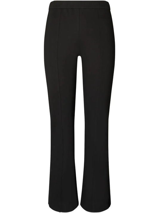 Flared Cropped Compression Trousers