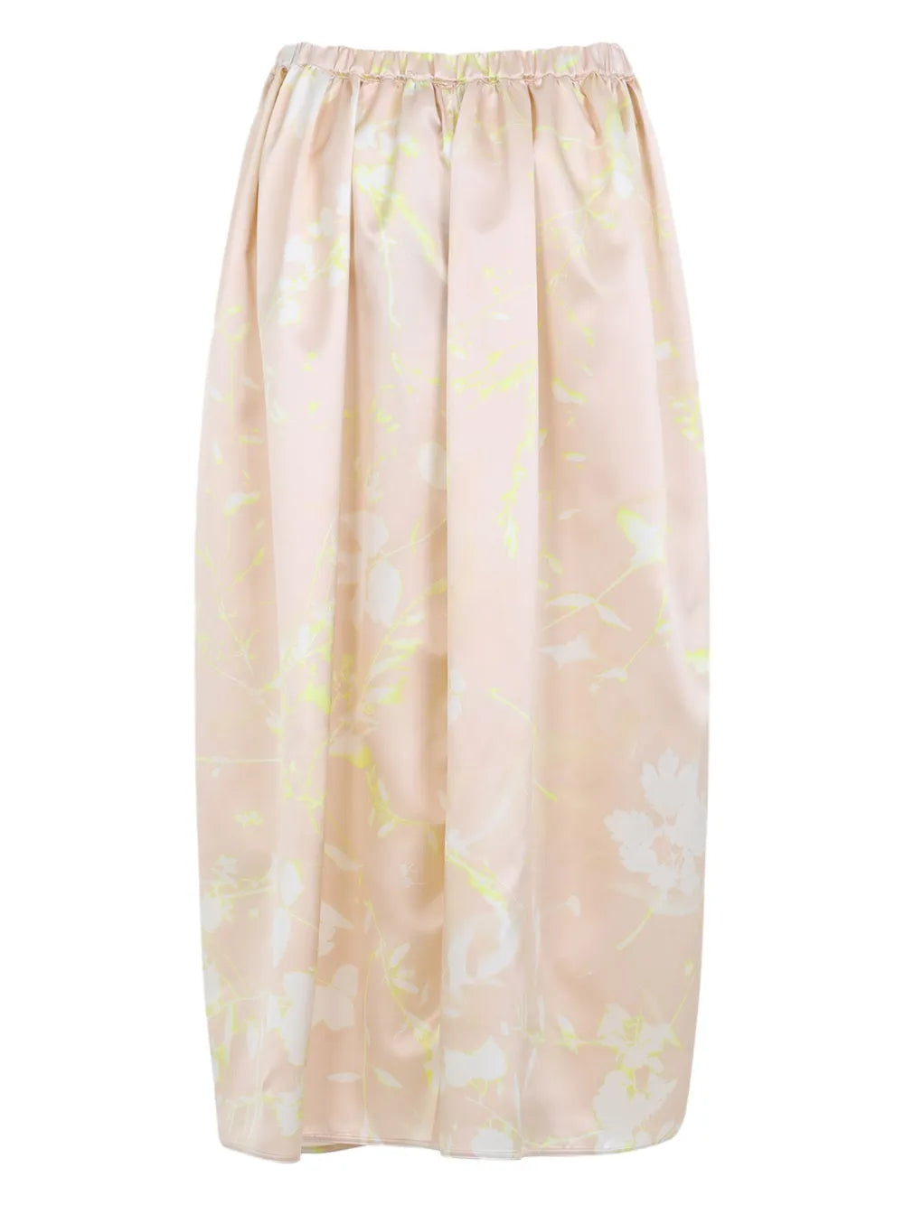 Floral-Print Skirt