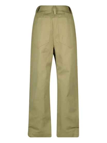 Straight-Leg Trousers