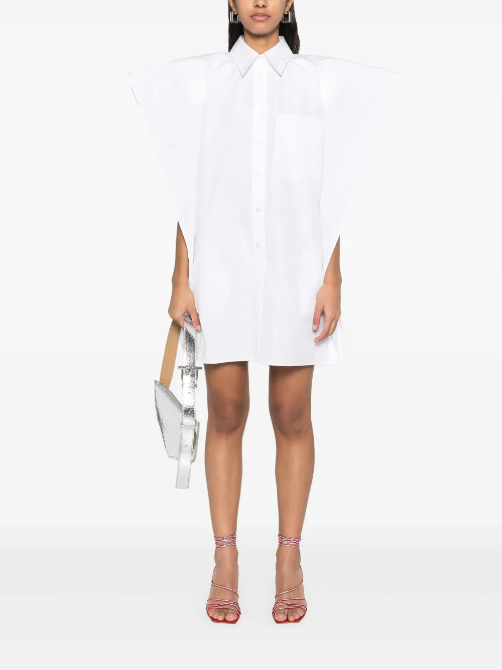 Poplin Mini Dress