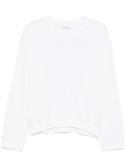 Sequin-Embellished Sweater