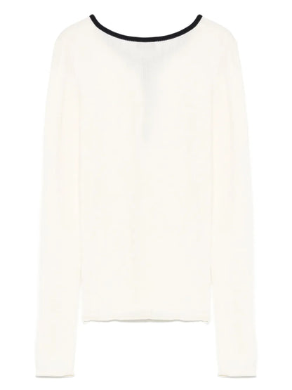 Knitted Buttoned Top
