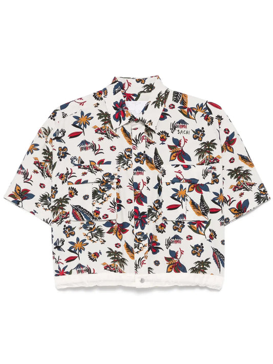 Floral-Print Shirt