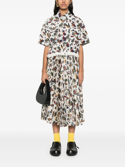 Floral-Print Shirt