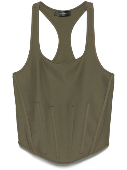 Corseted Tank Top