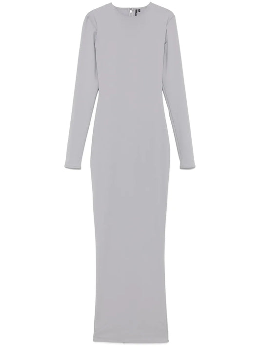 Long-Sleeve Maxi Dress