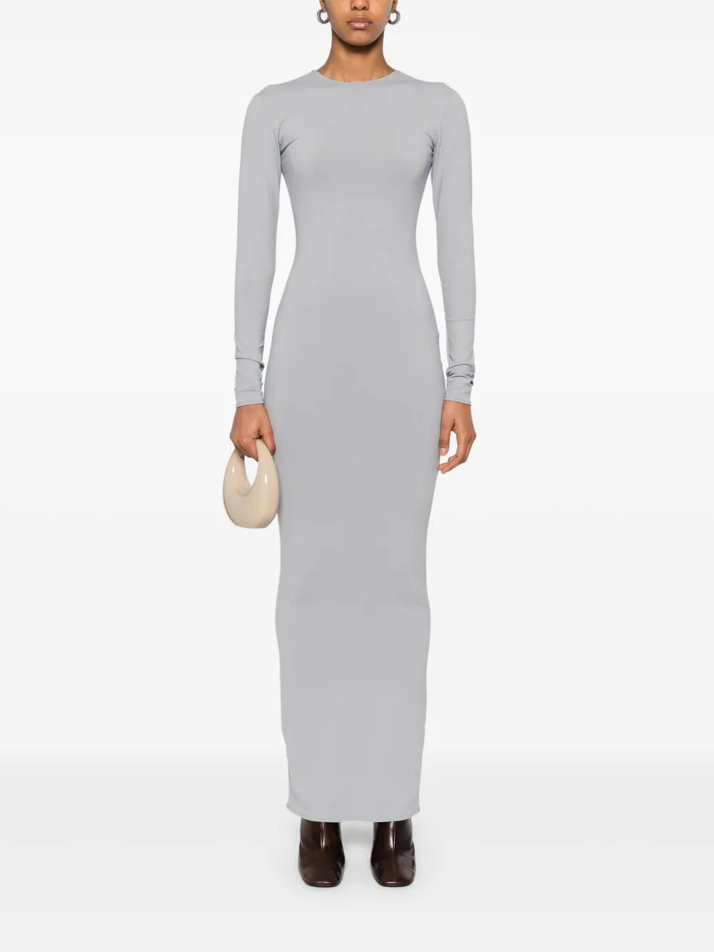 Long-Sleeve Maxi Dress