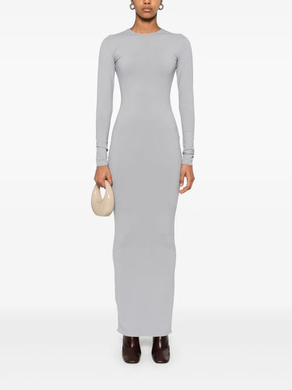 Long-Sleeve Maxi Dress
