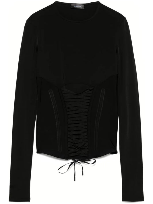 Lace-Up Top
