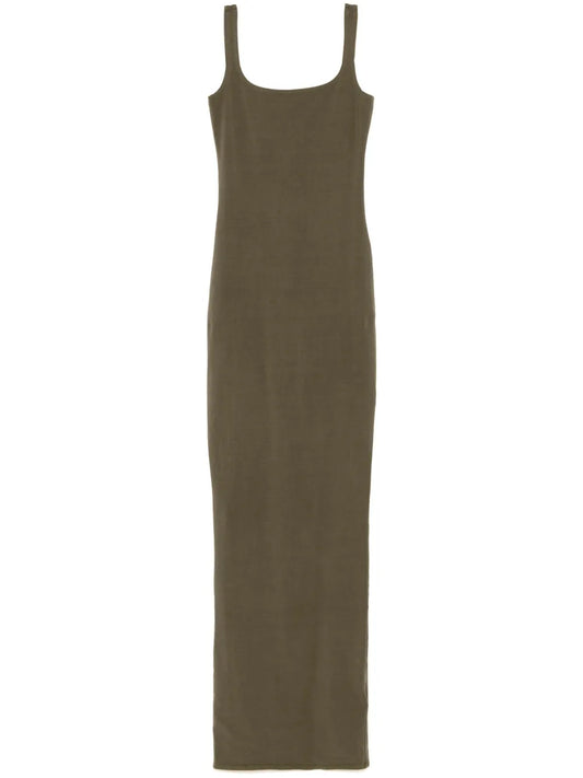 Square-Neck Maxi Dress