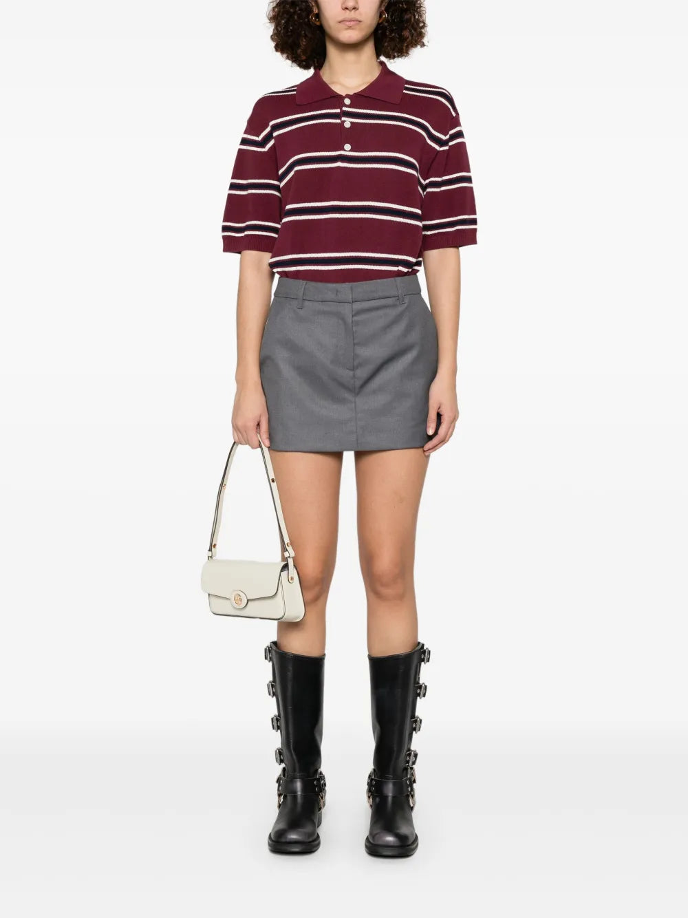 Tailored Micro Skirt