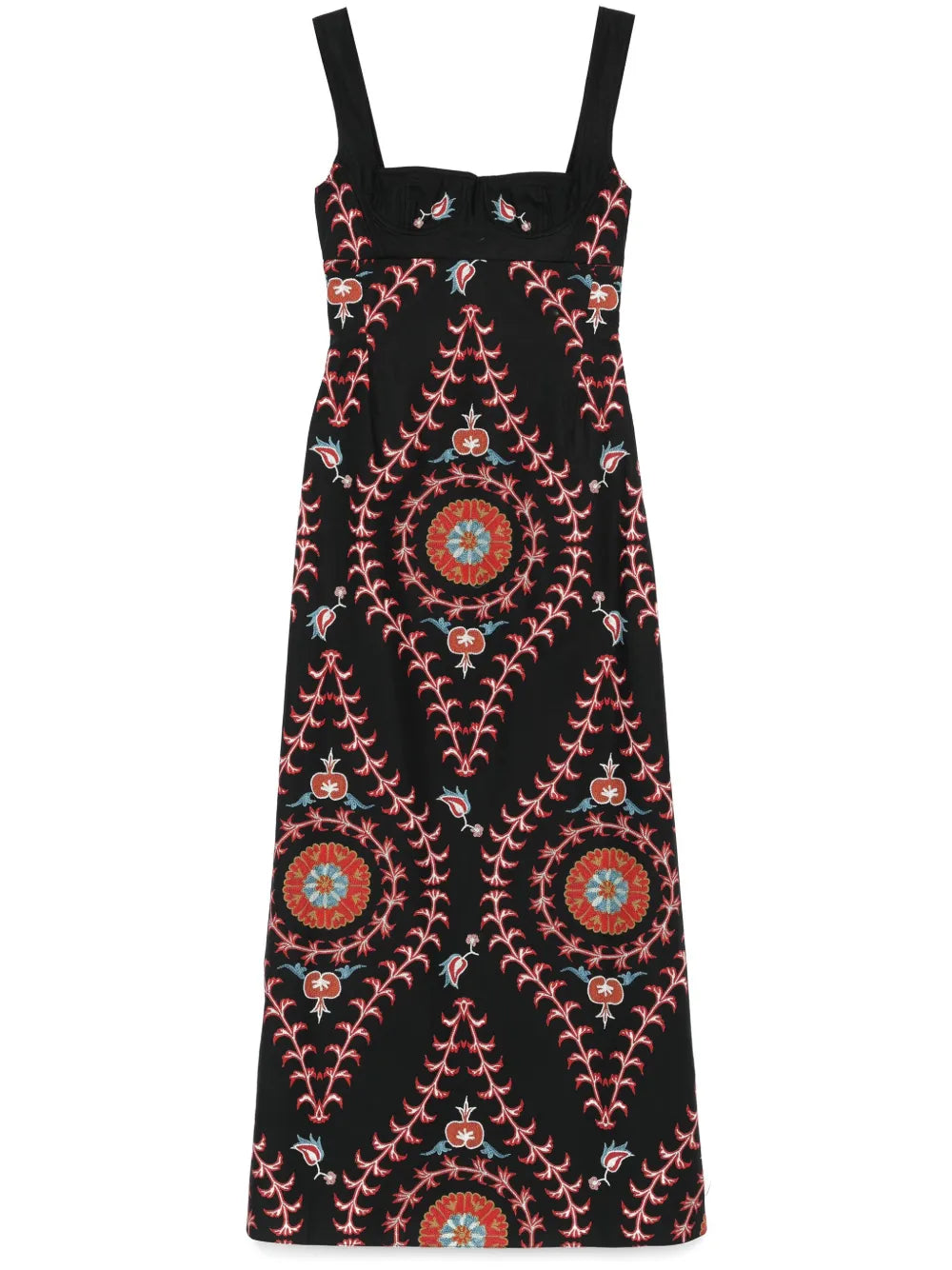 Graphic-Print Gown