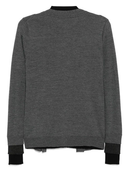 Panel Detailing Cardigan