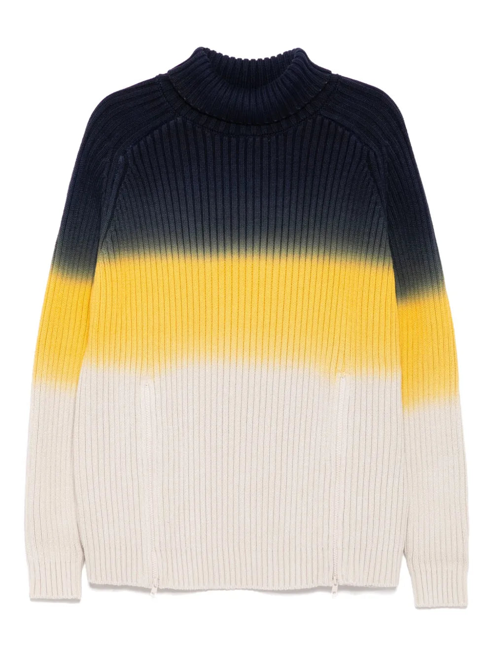 Ombré Zip-Detail Jumper