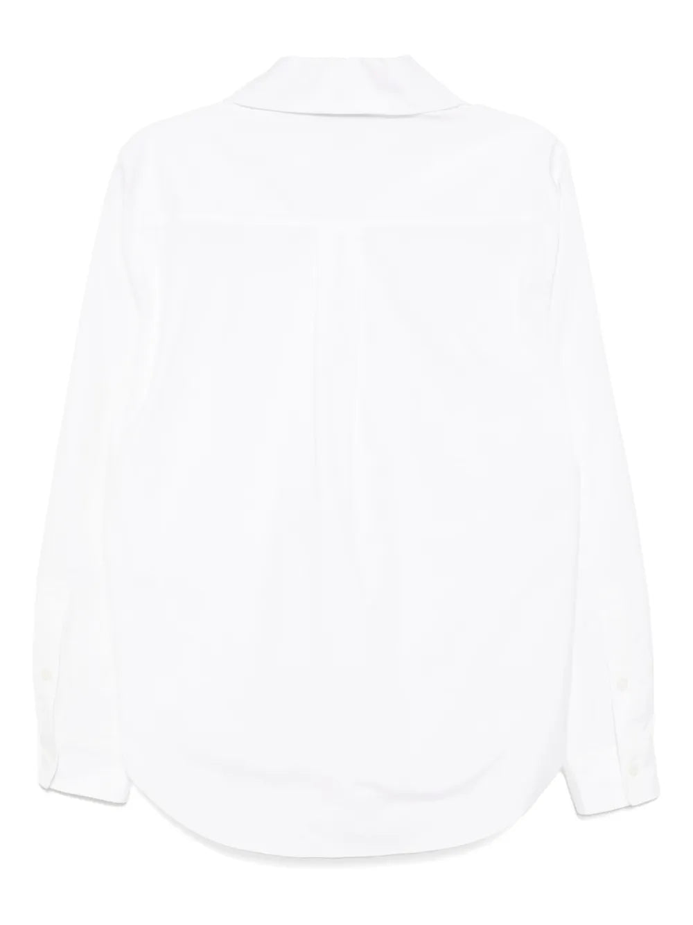 Asymmetrical Collar Shirt