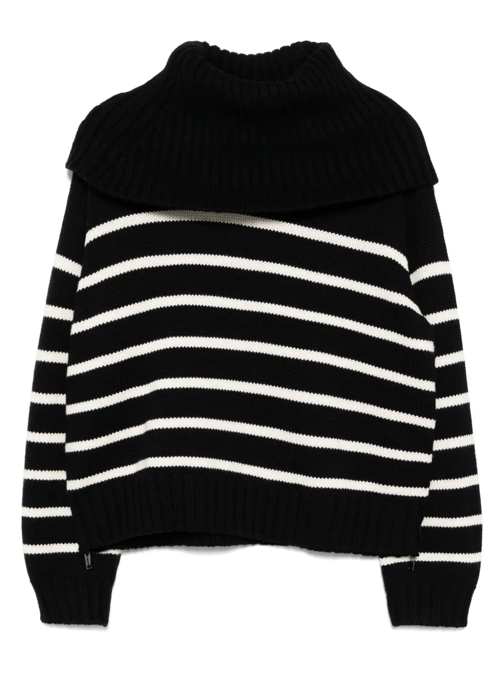 Turtleneck Striped Jumper