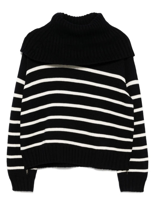 Turtleneck Striped Jumper