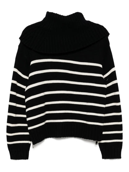 Turtleneck Striped Jumper