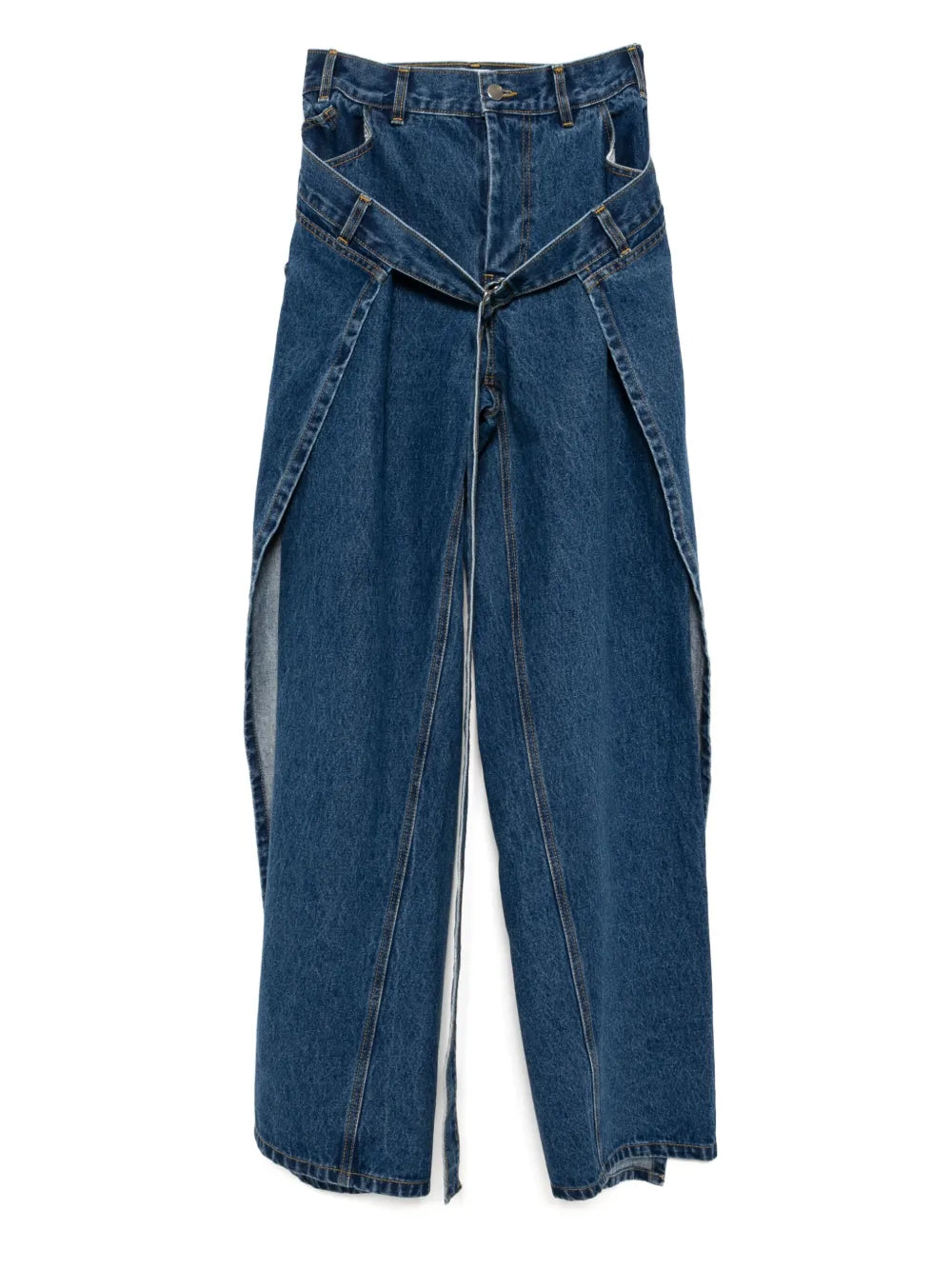 Panel Detailing Jeans