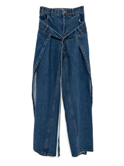 Panel Detailing Jeans