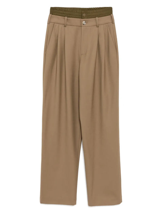 Panel Detailing Trousers
