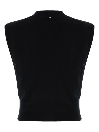 Sleeveless Knitted Top