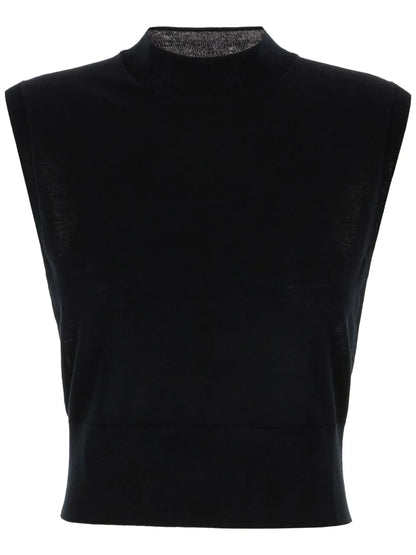 Sleeveless Knitted Top