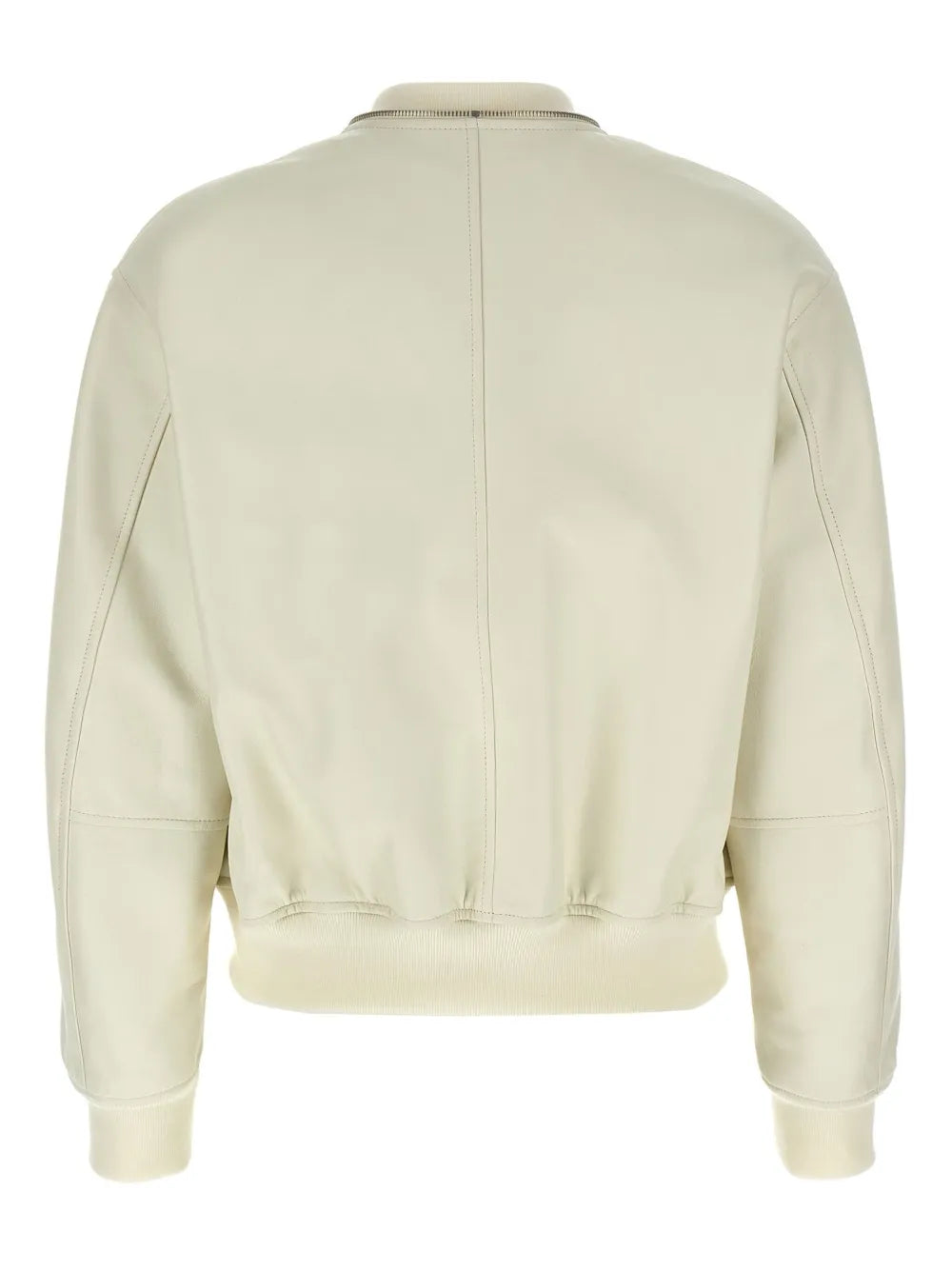 Leather Bomber Jacket