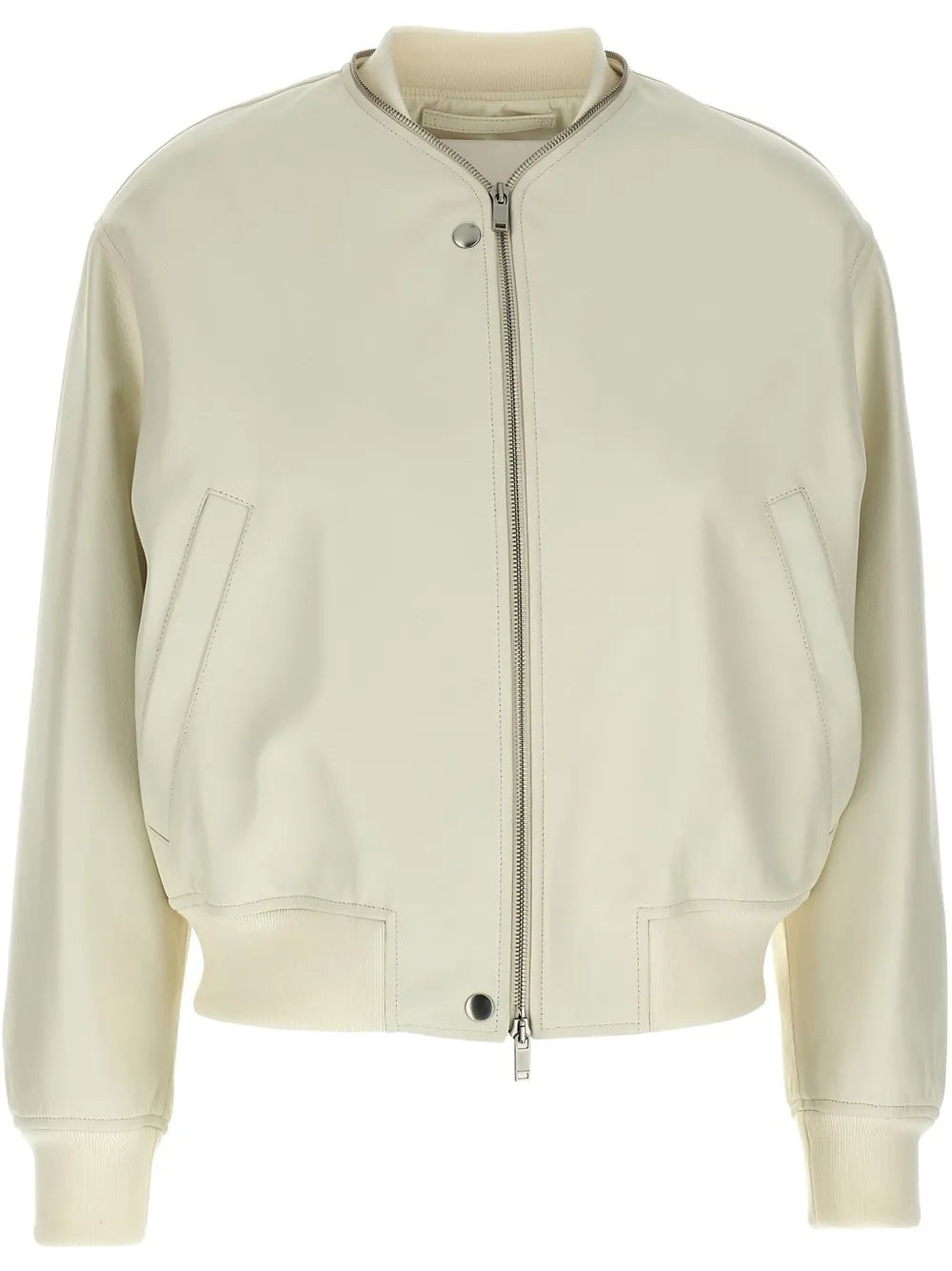 Leather Bomber Jacket