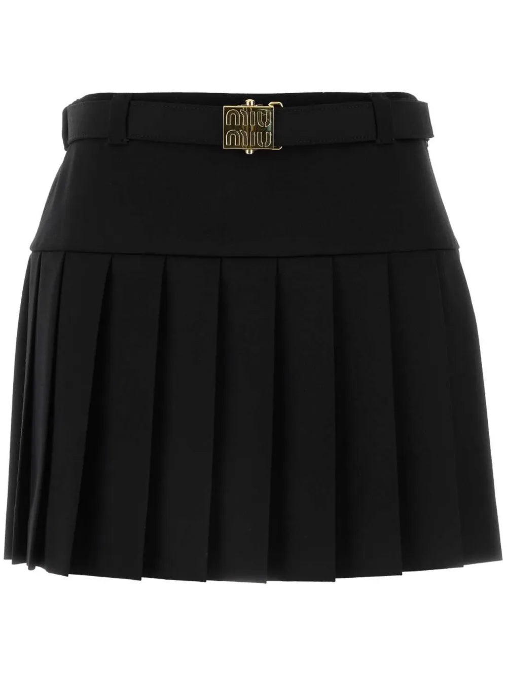 Wool Mini Skirt