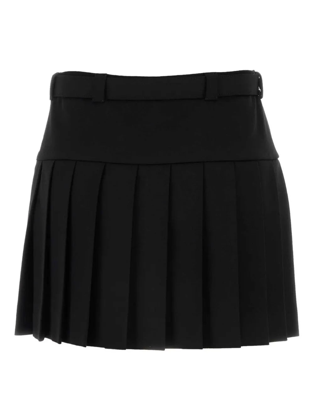 Wool Mini Skirt
