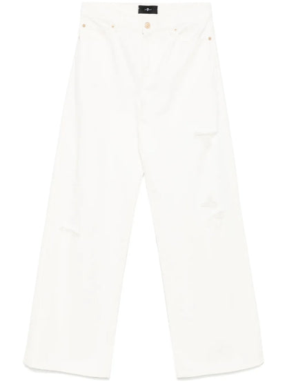 Low-Rise Wide-Leg Jeans