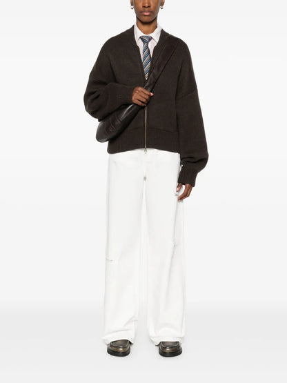 Low-Rise Wide-Leg Jeans