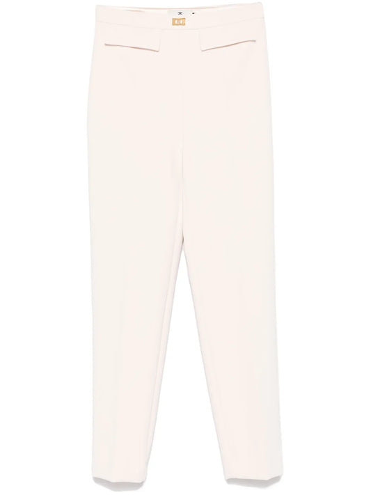 Crepe Tapered Trousers