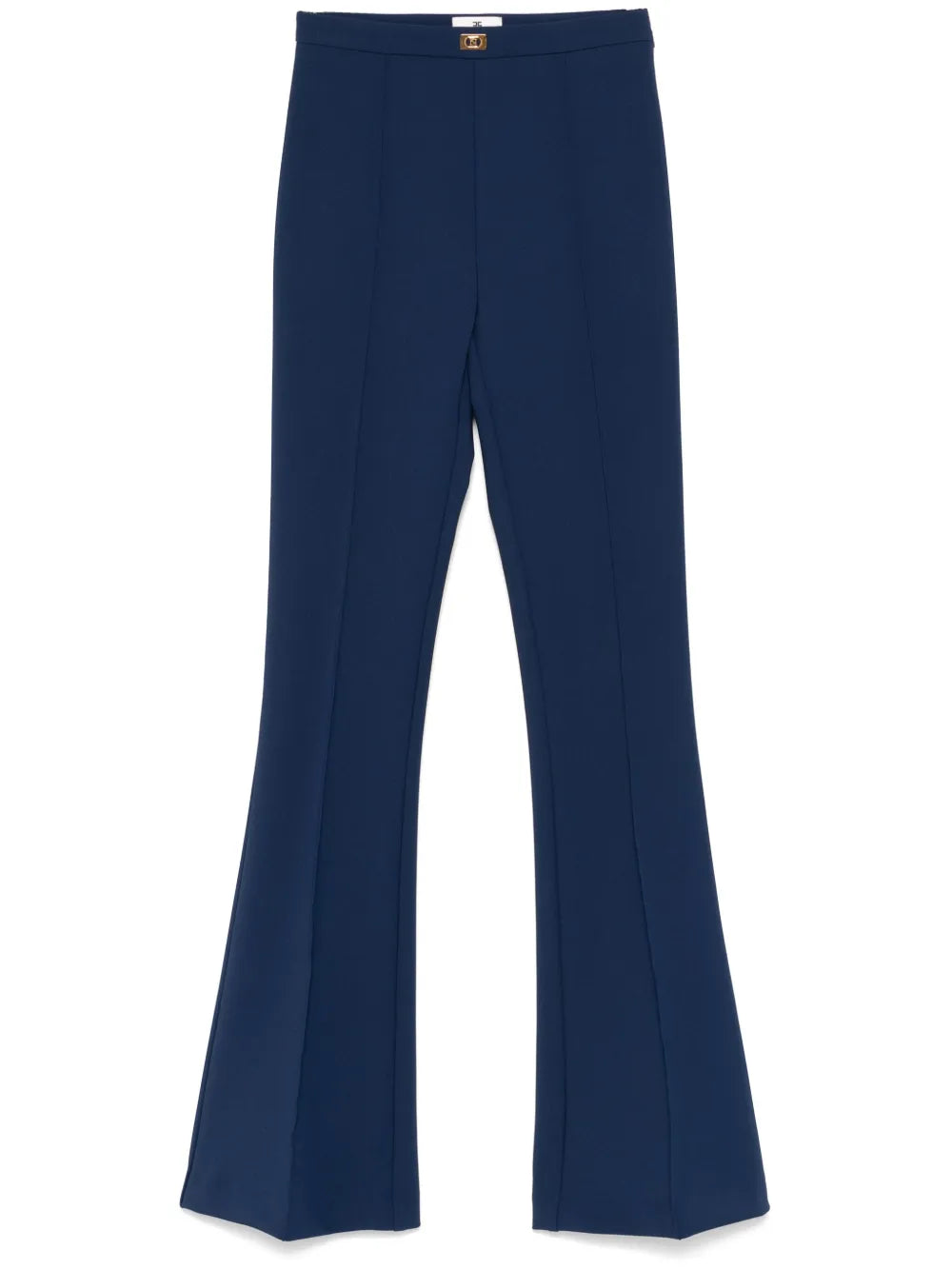 Crepe Flared Trousers