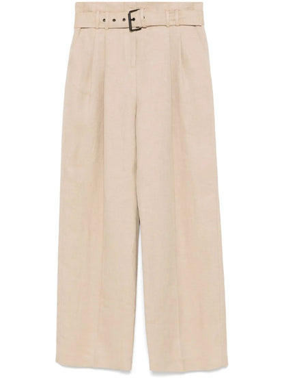 Linen Palazzo Pants