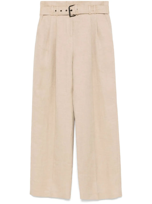 Linen Palazzo Pants
