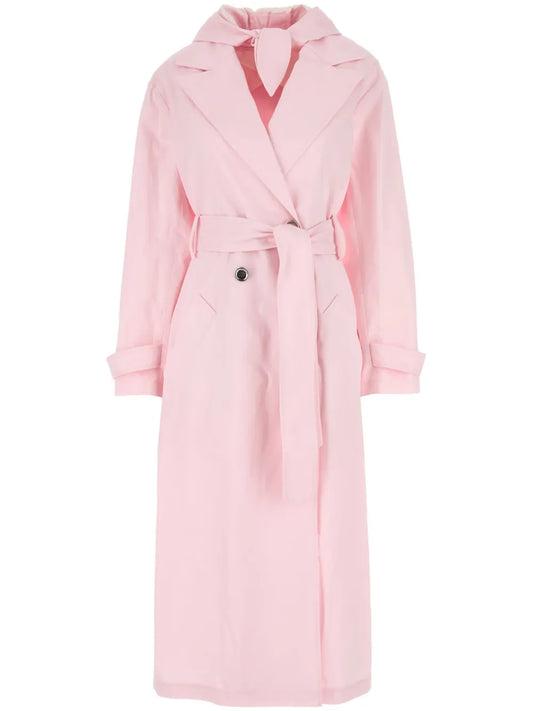Hooded Trench Coat