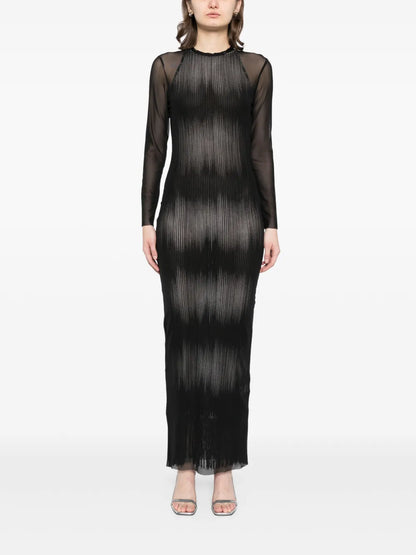 Semi-Sheer Dress